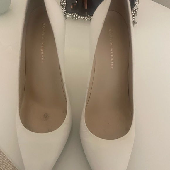 White Sophia Webster pumps - Picture 7 of 9